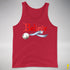 Believe Transgender Pride Jingle Bell Premium Tank Top - Red